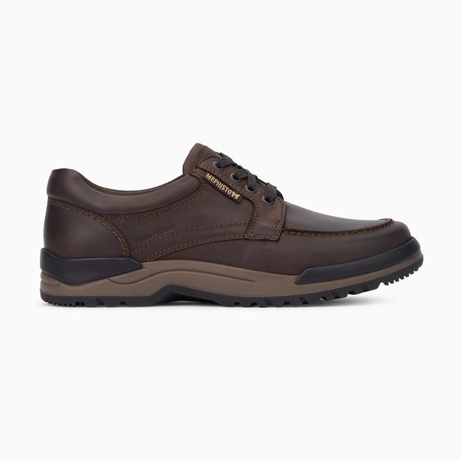 Mephisto CHARLES Nubuck Férfi Outdoor Cipő - Sötét Barna, HU-34613